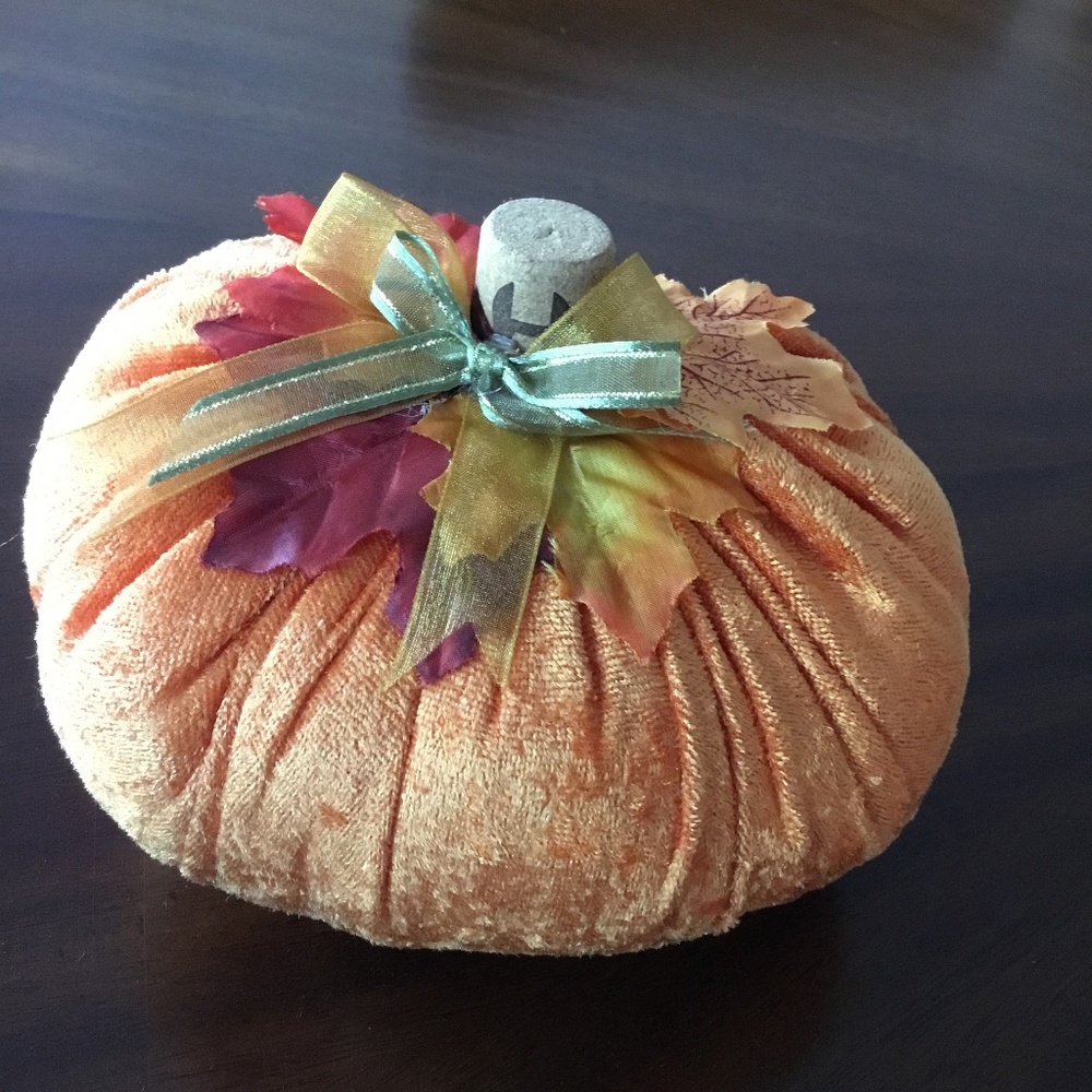 Fall handmade pumpkin